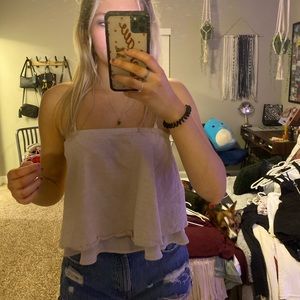 Super cute strapless top!